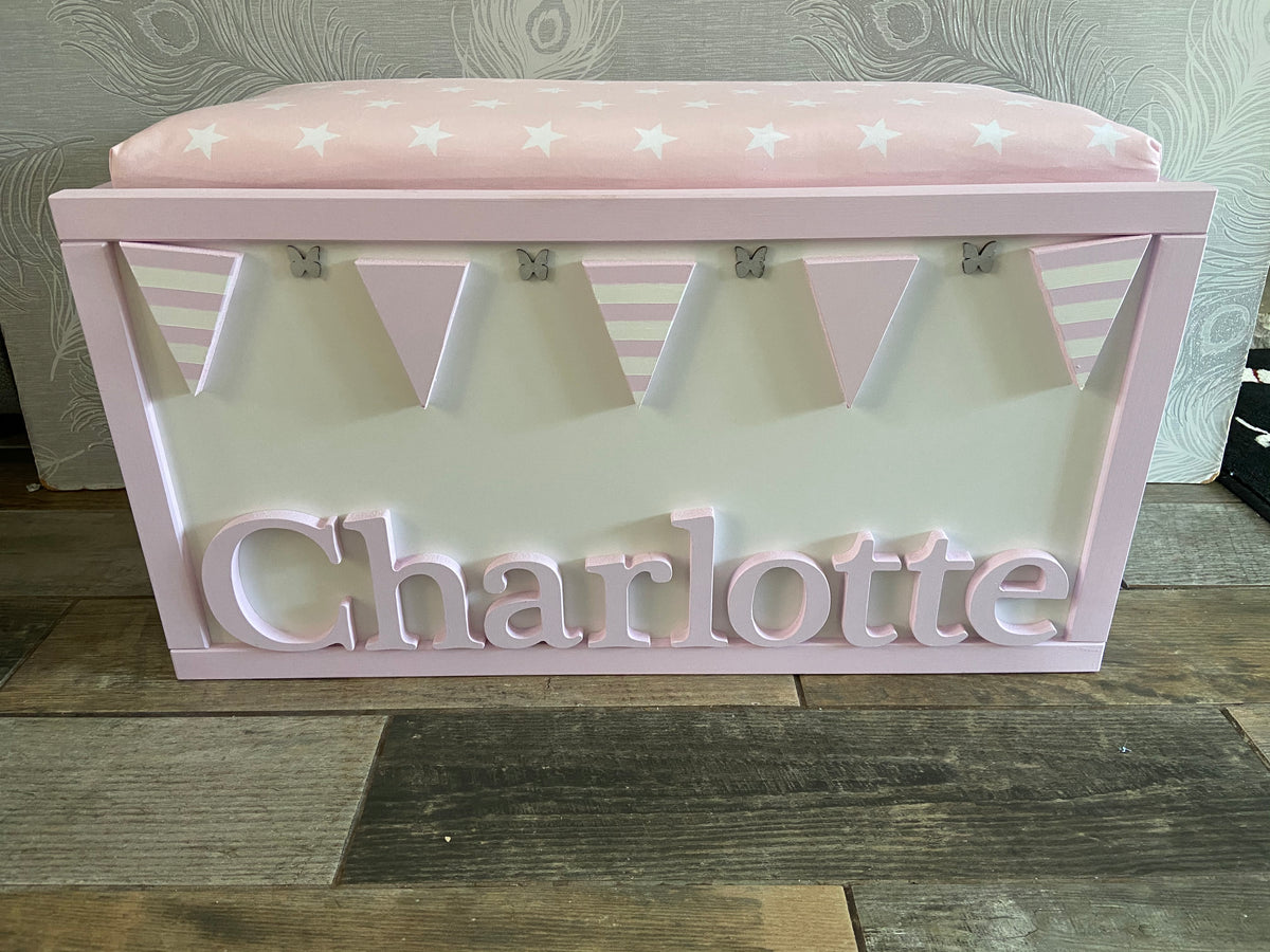 Large Toy Boxes Dainty Character Craft